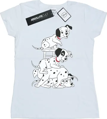 Produktbild von Disney - "101 Dalmatians" T-Shirt für Damen BI14865 (XXL) (Weiß)