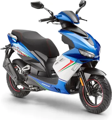 Produktbild von PRIKE Motorroller P19 50 Sport, E5 (45km/h) 50 ccm, Kraftstoffeinspritzung (EFI), 12" Bereifung, LED Beleuchtung, 3,1 PS