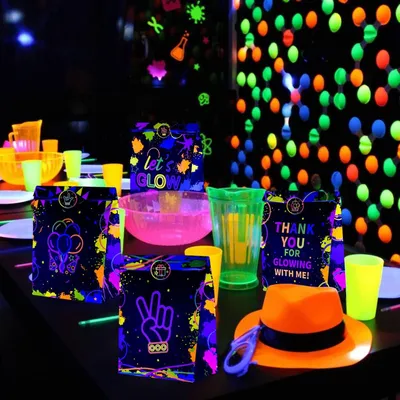 Produktbild von Schmetterling Goodie Bags - 20 Stück Party-Tüten für Kinder