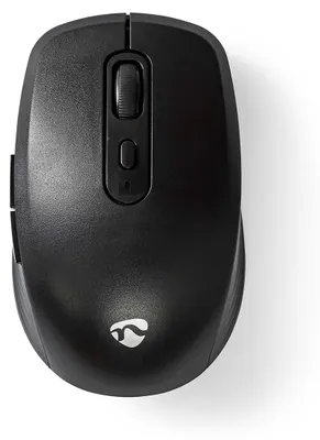 Produktbild von Nedis Mouse - Drahtlos - 800 / 1200 / 1600 dpi - Einstellbar DPI - Anzahl Knöpfe: 6 - Rechtshändig