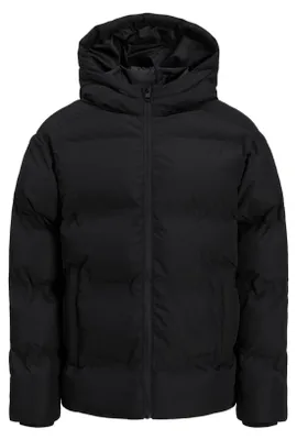 Zdjęcie produktu dla Jack & Jones 12278831_2161_152, Puchówka, Uni , Dorosły, Zamek błyskawiczny, Poliester, Czarny