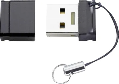 Immagine prodotto di Intenso Slim Line - Unità flash USB - 128 GB - USB 3.0 - Nero