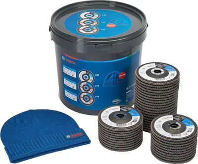 Produktbild von BOSCH Fächerscheiben, K40/60/80, Ø 125 mm, 40 Stück