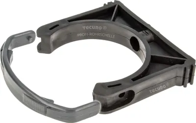 Produktbild von tecuro Rohrschelle - Rohrclip für Rohre & Schläuche, Ø 110 mm, erweiterbar