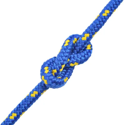 Obrázek produktu pro vidaXL Bootsseil Polypropylen 8 mm 100 m Blau