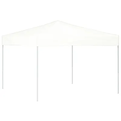 Image de vidaXL Tente de réception pliante blanche 3x3 m