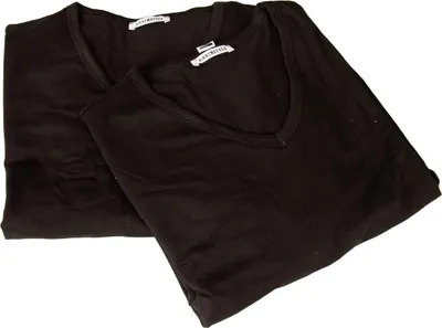 Immagine prodotto di T-shirt uomo BIKKEMBERGS confezione 2 magliette manica corta scollo v cotone elasticizzato bipack articolo BKK1UTS02BI BIPACK, L - EU L - US M - FR 4, Cotone 95%,Spandex 5%
