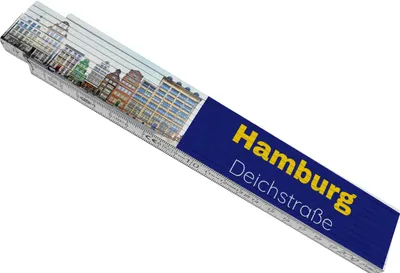 Produktbild von streetline Hamburg Deichstraße Meterstab aus Holz