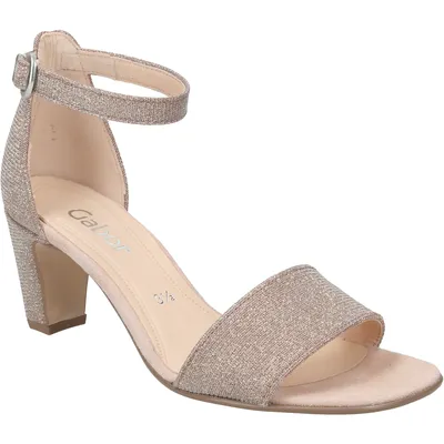 Produktbild von Gabor Sandalette 790.64, Textil, Gold, Damen