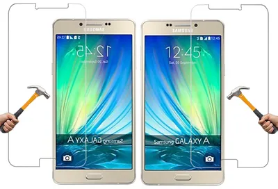 Produktbild von ino 2x Schutzglas kompatibel mit Samsung Galaxy A3 2016 Panzerglas harte Schutzfolie Panzerfolie Display-Folie Schutz Glasfolie Displayglas 9H
