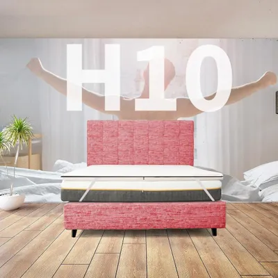 Feste Matratzenauflage 160x190 cm, 10 cm hoch, hypoallergen
