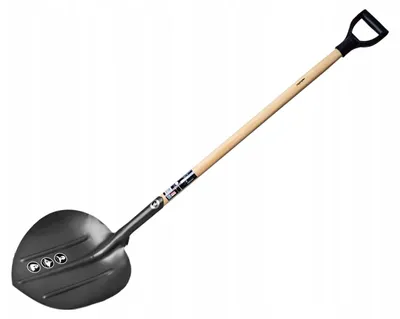 Image de Pelle Verkatto VR-7525 à manche bois pour travaux lourds