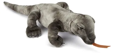 Produktbild von Zappi Co Weich gefülltes Kuscheltier für Kinder Komodowaran Plüschtier (48cm Länge) Safari-Tiere Kollektion Plüschteddy geborenes erstes Kind
