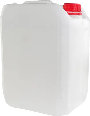 Produktbild von anaterra® Wasserkanister - 10l., mit Handgriff, für Camping, Outdoor, BPA frei, zum Trinken, Tragbar, Flach, Stabil, Weiß - Wasserbehälter, Kanister