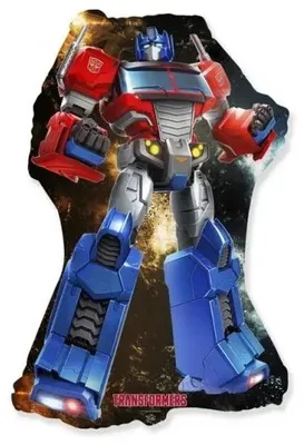 Image de Ballon en aluminium Transformers Optimus 76 cm - Flexmetal