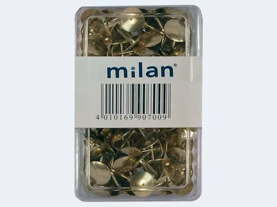 Produktbild von Milan Reissnägel 120St vermessingt