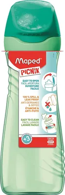 Produktbild von Maped PICNIK Trinkflasche ORIGINS grün 0,58 l