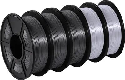 Obrázek produktu pro PLA vlákno pro 3D tiskárny, hedvábný povrch, 5KG, SEIDE 2SV3BK