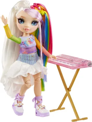 Produktbild von Rainbow High Jr High Rockband Fashion Dolls -Amaya, Modepuppe, Weiblich, 4 Jahr(e), Junge/Mädchen, Mehrfarbig