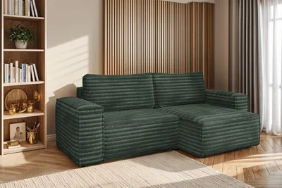 Produktbild von Kaiser Möbel Bohoo Ecksofa L-from Grün Rechts stoff Velo