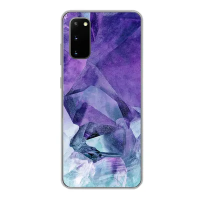 Produktbild von MuchoWow® Handyhülle Schutzhülle Hülle für Samsung Galaxy S20 Mineralien - Naturstein - Kristalle Silikon Softcase Handy Hülle - Bild
