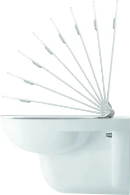 Produktbild von Duravit D-Code Wand-WC Tiefspüler weiß, 1 Stk.