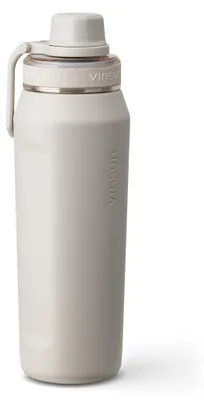 Trinkflasche Edelstahl 750ml Thermoflasche Sport Gym Flasche isoliert Vinsun