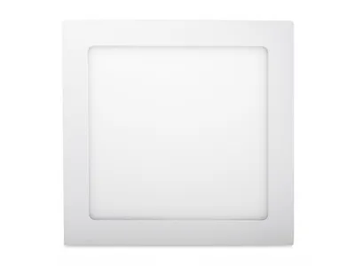 Obrázek produktu pro LED Solution Bílý vestavný LED panel hranatý 220 x 220mm 18W Economy Barva světla: Studená bílá 10488