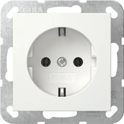 Immagine prodotto di GIRA 418803 Sistema SCHUKO 55 bianco puro (418803)