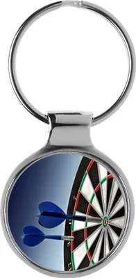 Produktbild von KIESENBERG 3D Schlüsselanhänger Geschenke für Dart Dartspieler Darts Fan A-9605