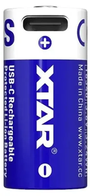 Zdjęcie produktu dla XTAR Akumulator 16340 R-CR123 litowo-jonowy – Akumulatory – 900 mAh