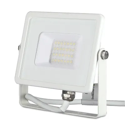 Produktbild von V-TAC VT-20, Weiß, IP65, Aluminium, CE, EMC, 20 W, LED