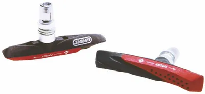 Zdjęcie produktu dla ELVEDES V-brake klocki hamulcowe 72 x 14 mm czarne 2 szt