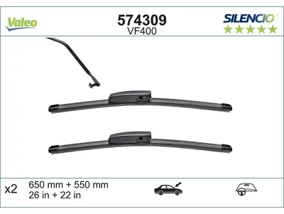 Produktbild von Valeo Scheibenwischer für Renault Grand Scénic
