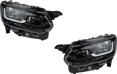Immagine prodotto di Set di fari anteriori, lato sinistro e destro, compatibili con Toyota Proace City Verso dal 10/2019, con indicatori di svolta. Codici: 818510 SU001B1698, 818509 SU001B1699. Marca: Johns