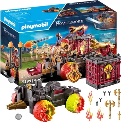 Immagine prodotto di PLAYMOBIL 71299 Burnham Raiders - Veicolo antincendio
