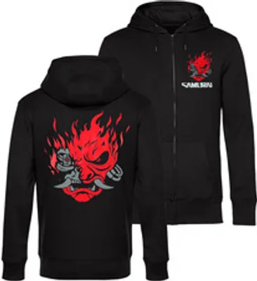 Produktbild von Cyberpunk 2077 Kapuzenjacke Herren Samurai schwarz M