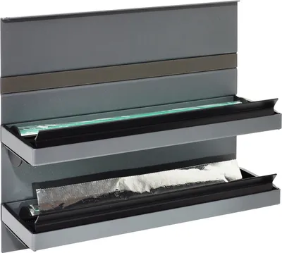 Produktbild von Naber, Linero MosaiQ Rollenhalter. 2-etagig, Graphit schwarz - Relingsysteme