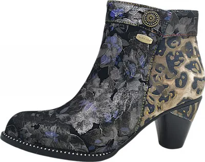 Image de Laura Vita Bottine Bottine cuir/textile