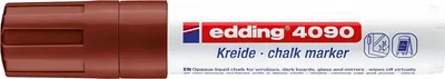 Produktbild von Edding 4090, Braun, Weiß