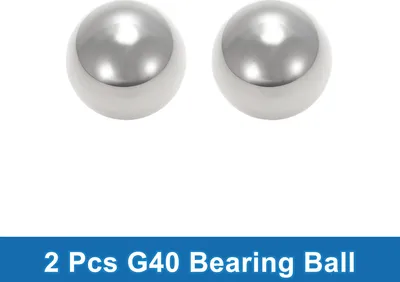 Produktbild von Kugellager Kugeln Stahl G40 Pr?zisionskugel Silberfarben 2 Stück 33,0 mm
