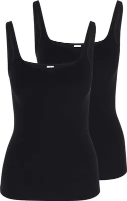 Produktbild von Speidel 2er Pack bio.Baumwolle Unterhemd / Top Baumwolle in weicher Qualität, Sportiver Ausschnitt mit schmalen Trägern, Komfort ohne störende Seitennähte