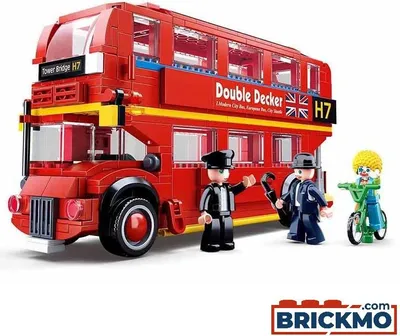 Produktbild von Sluban London Doppeldeckerbus M38-B0708