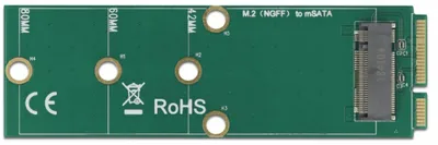 Obrázek produktu pro Delock Adaptér mSATA na M.2 Slot Key B