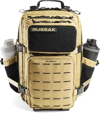 Image de Sac de voyage Tactical imperméable 15-25 L, noir, robuste