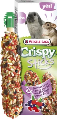 Produktbild von Versele Laga Knusperstäbchen Für Kaninchen Und Meerschweinchen Mit Waldfrüchten, 110G
