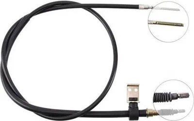 Produktbild von Seilzug Feststellbremse 1.624 mm Scheibenbremse A.B.S. für u.a. SAAB 900
