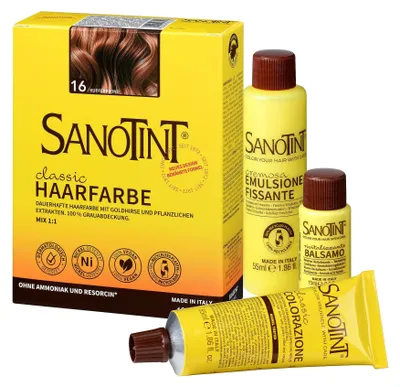 Produktbild von SANOTINT® classic 16 Kupferblond 125 ml