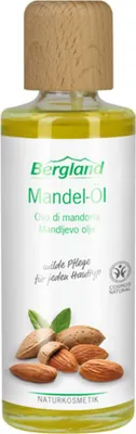 Produktbild von Mandel-Öl wird aus den reifen, schalenfreien Kernen des süßen Mandelbaumes gewonnen und ist ein klassisches Hautpflege-Öl für alle Hauttypen. Es ist mild und hautverträglich. Aus diesem Grund wird es besonders bei sensibler, empfindlicher Haut un 125 ml