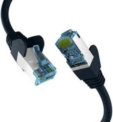 Immagine prodotto di EFB EC020200154 EFB RJ45 PATCHKABEL mit CAT7 ROHKABEL SCHWARZ 5m